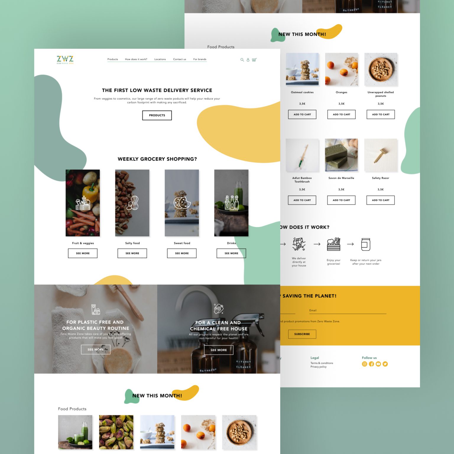 zero waste website design