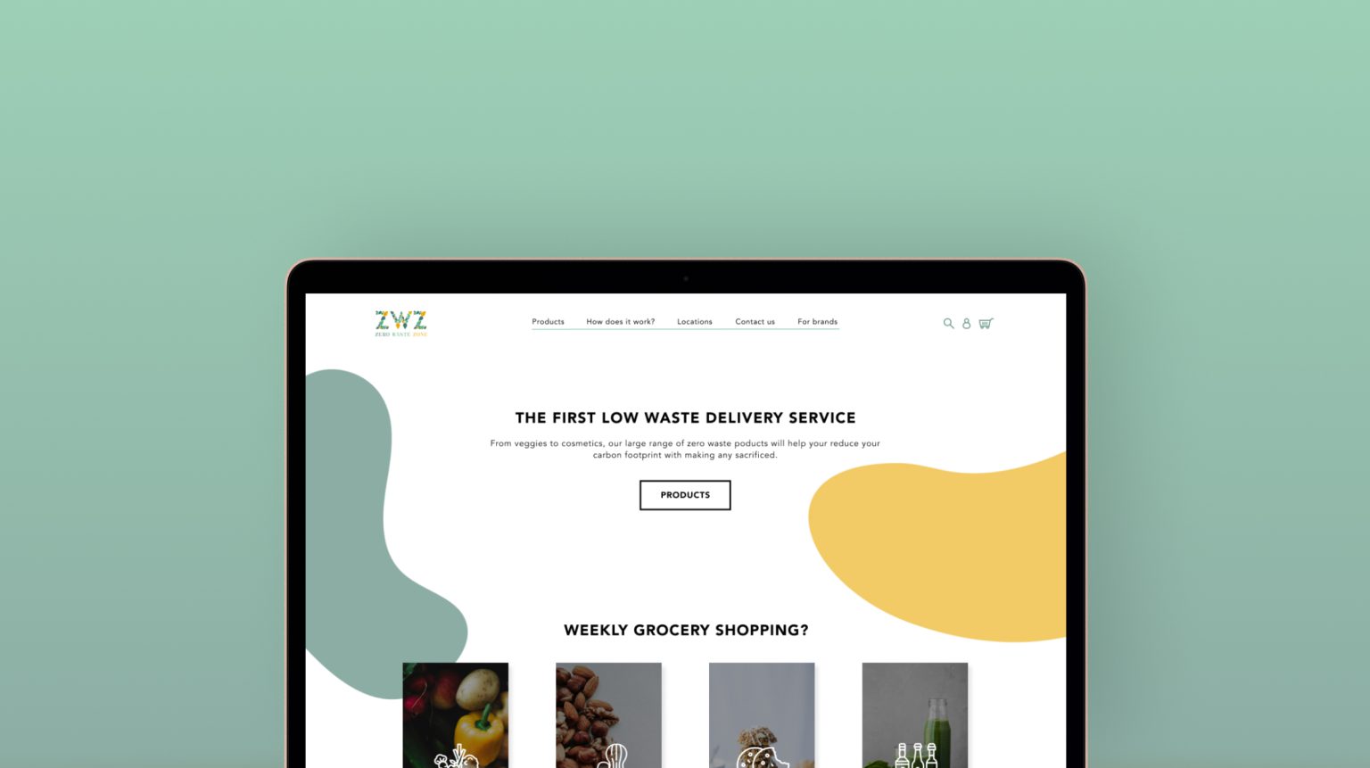 zero waste website design