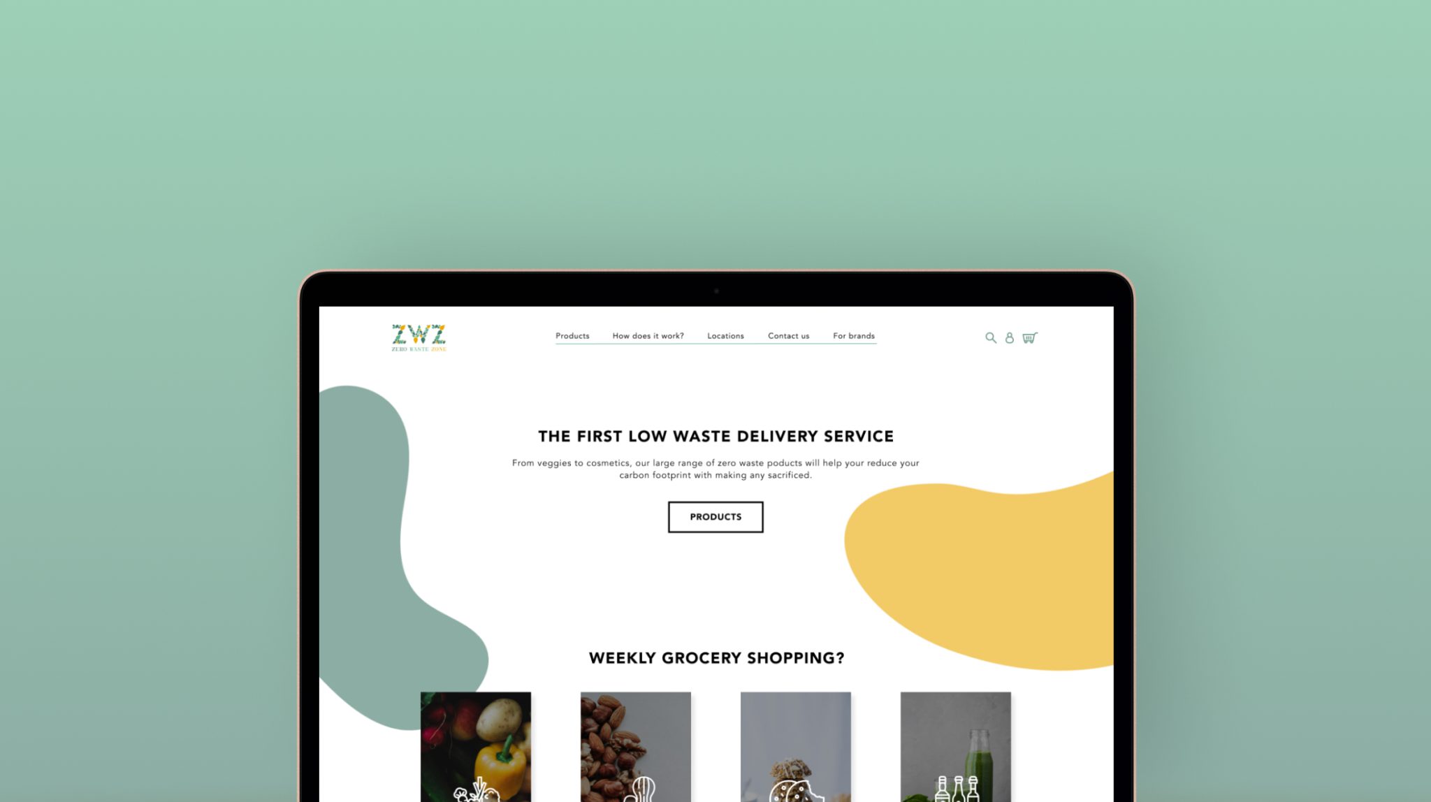 zero waste website design